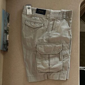Polo by Ralph Lauren Men's Tan Cargo Shorts
